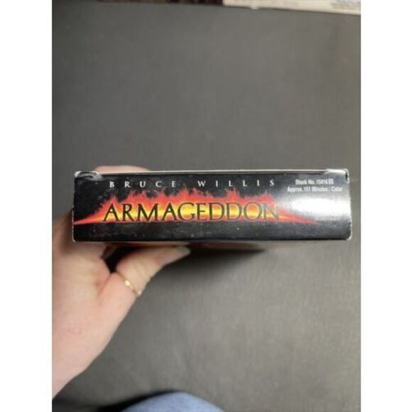 Armageddon (VHS, 1998) Bruce Willis Ben Affleck Billy Bob Thornton Liv Tyler - Picture 6 of 7